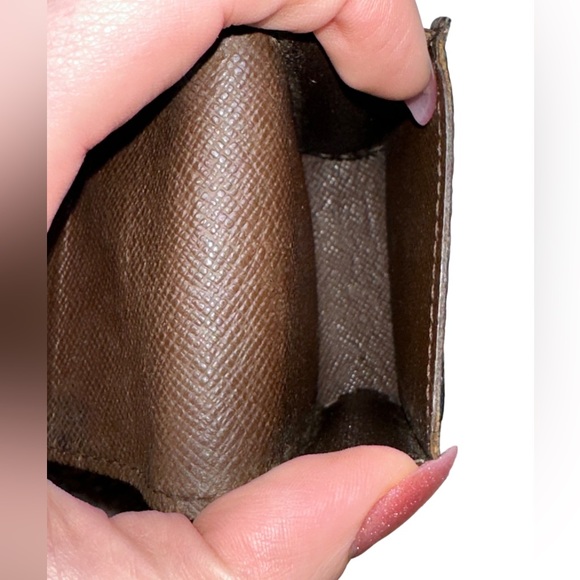 LOUIS VUITTON EUC VINTAGE DAMIER EBENE CASE - Picture 4 of 14